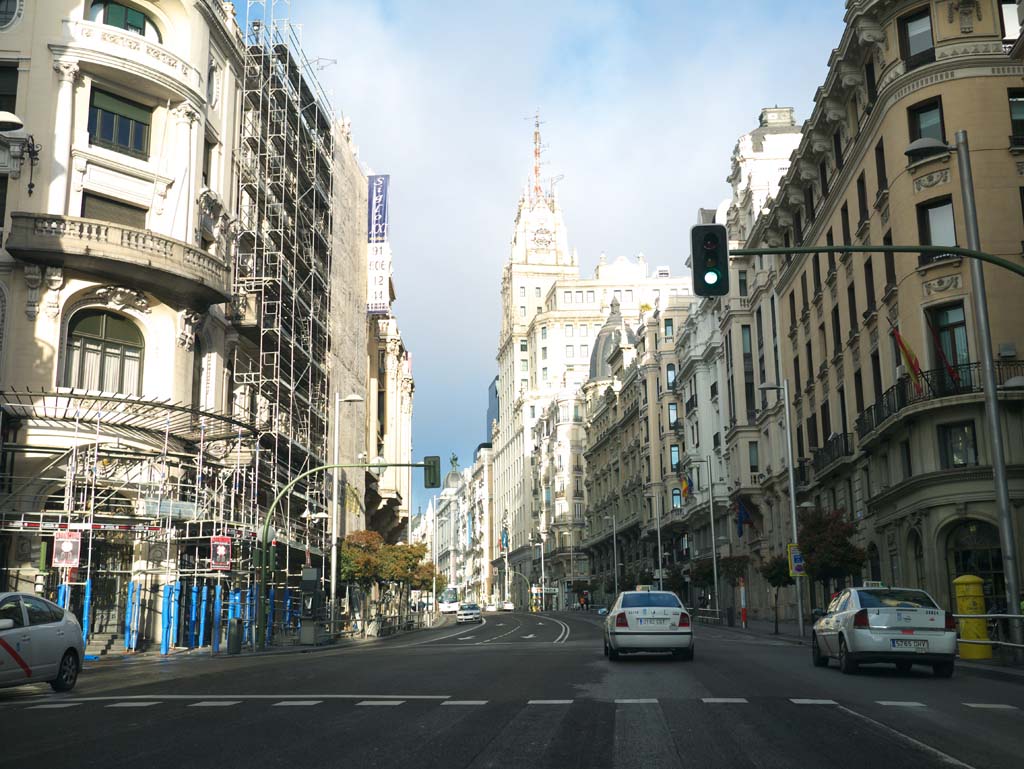 fotografia, materiale, libero il panorama, dipinga, fotografia di scorta,Madrid, , , , 