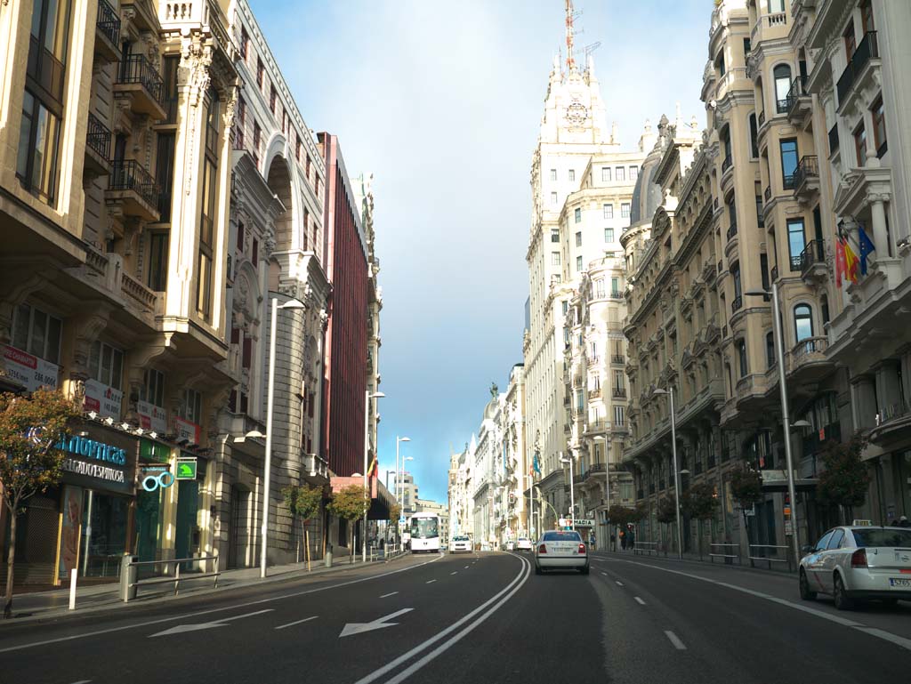 fotografia, materiale, libero il panorama, dipinga, fotografia di scorta,Madrid, , , , 