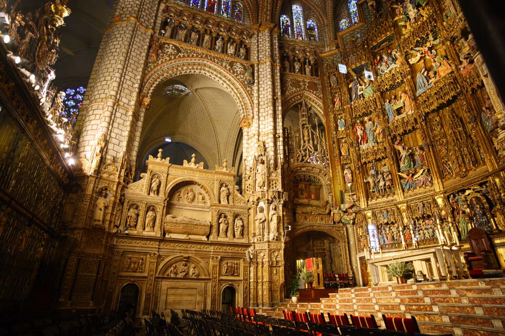 photo,material,free,landscape,picture,stock photo,Creative Commons,Cathedral of Santa Maria de Toledo, , , , 