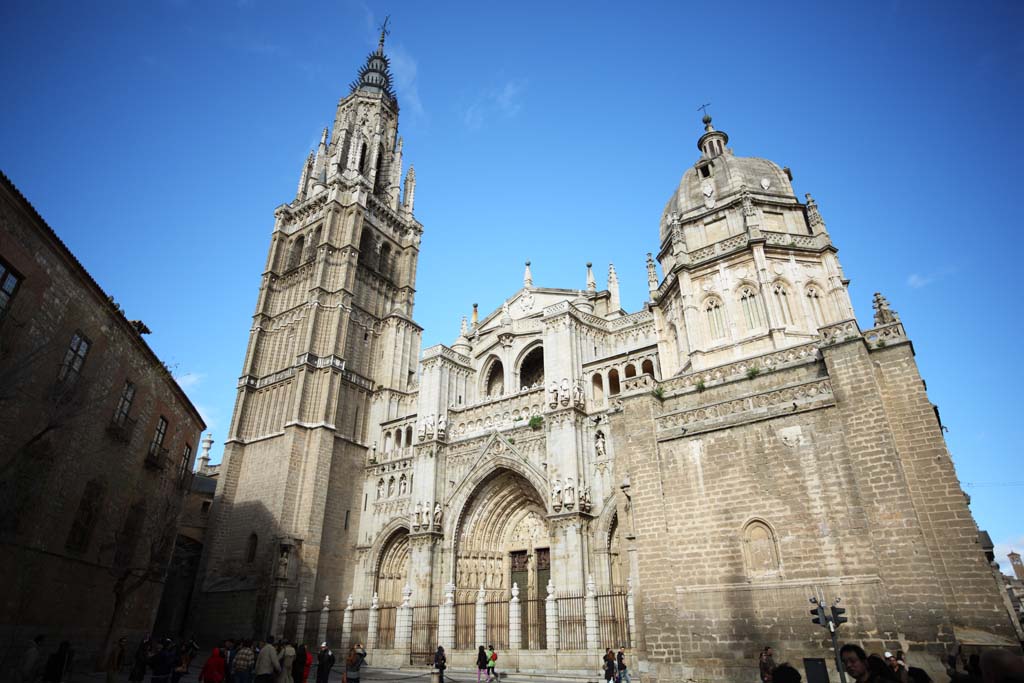 Foto, materiell, befreit, Landschaft, Bild, hat Foto auf Lager,Die Kathedrale von Santa Maria de Toledo, , , , 