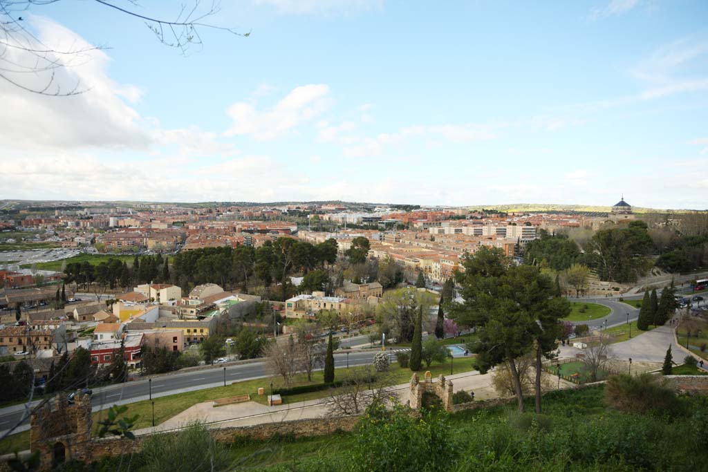 Foto, materieel, vrij, landschap, schilderstuk, bevoorraden foto,Toledo, , , , 