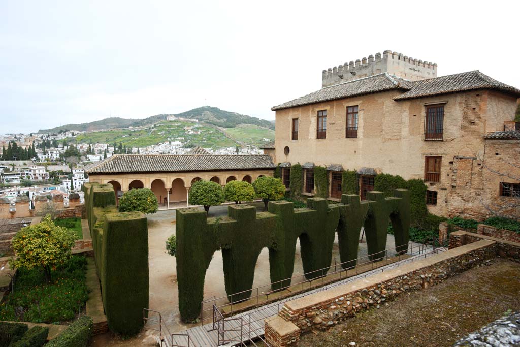 photo,material,free,landscape,picture,stock photo,Creative Commons,Alhambra Palace, , , , 