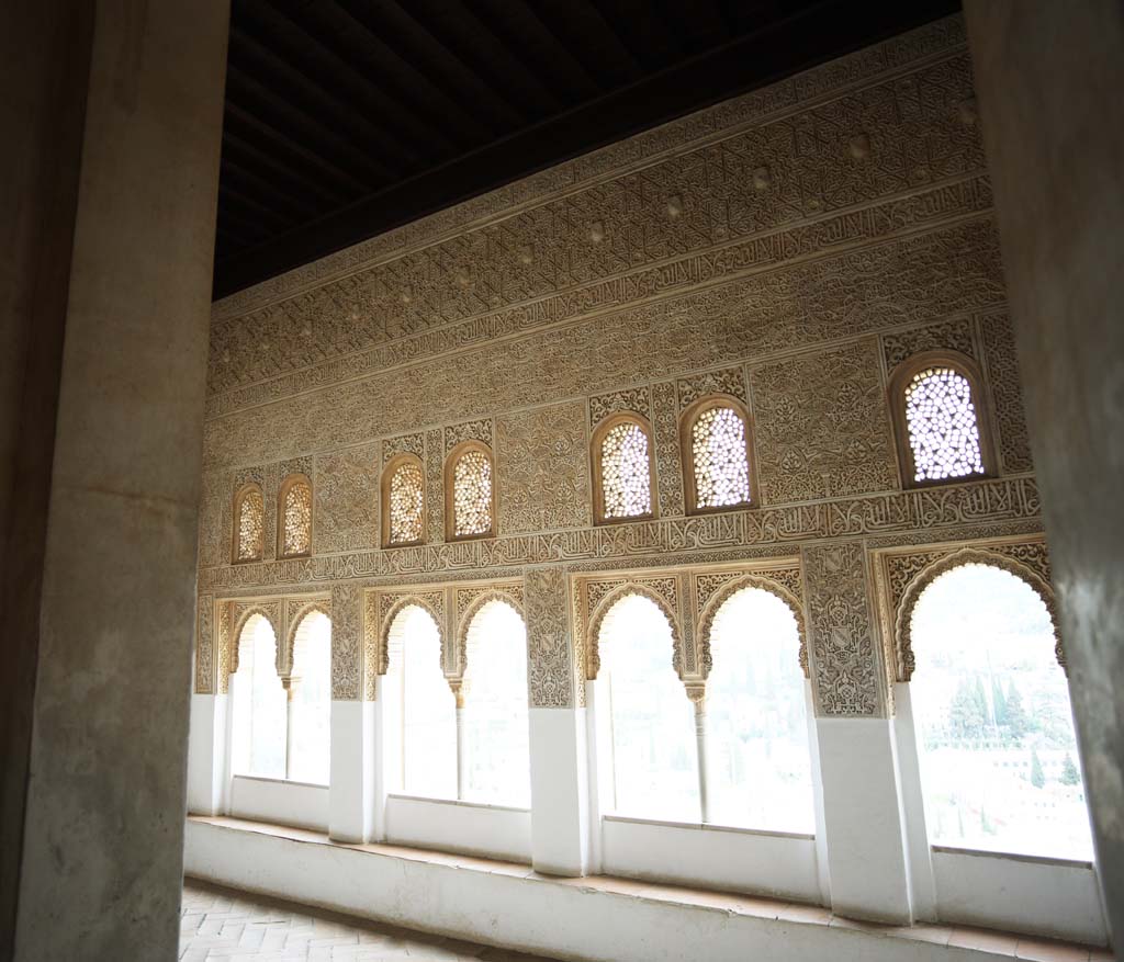 photo,material,free,landscape,picture,stock photo,Creative Commons,While the Alhambra Palace female earl, , , , 