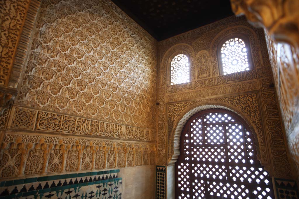 Foto, materieel, vrij, landschap, schilderstuk, bevoorraden foto,Alhambra vrouwelijke Earl Koninklijk Paleis, , , , 