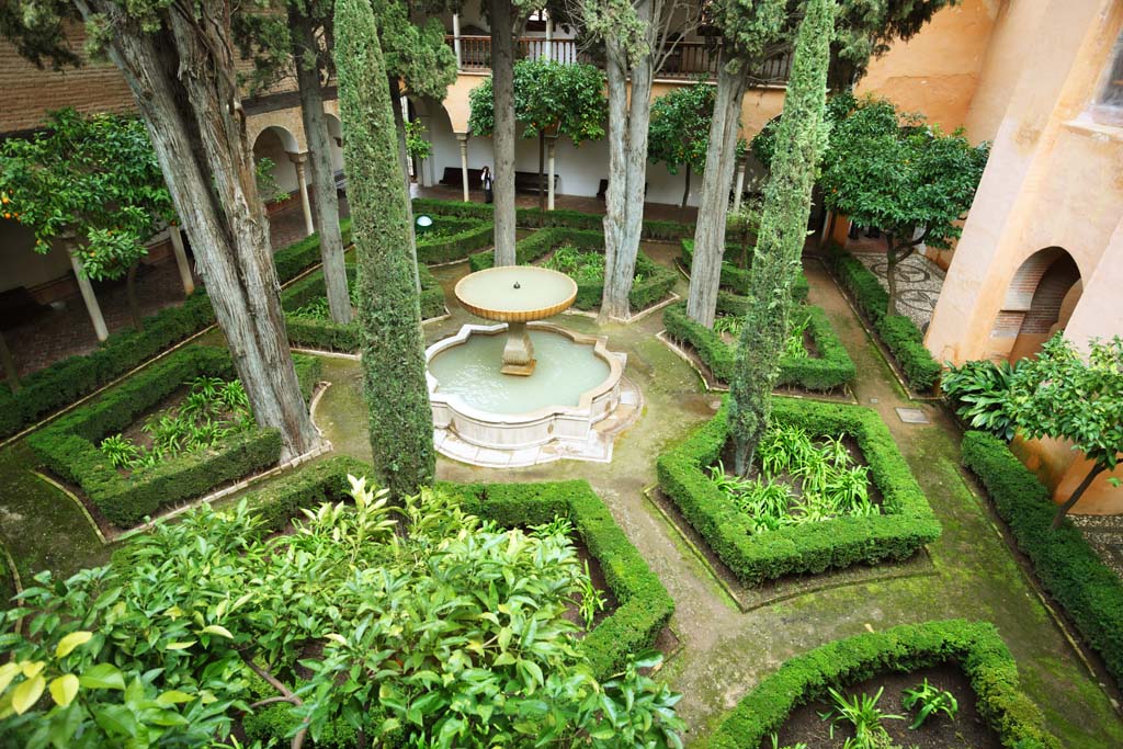 Foto, materiell, befreit, Landschaft, Bild, hat Foto auf Lager,Alhambra Linda Graha Terrasse, , , , 