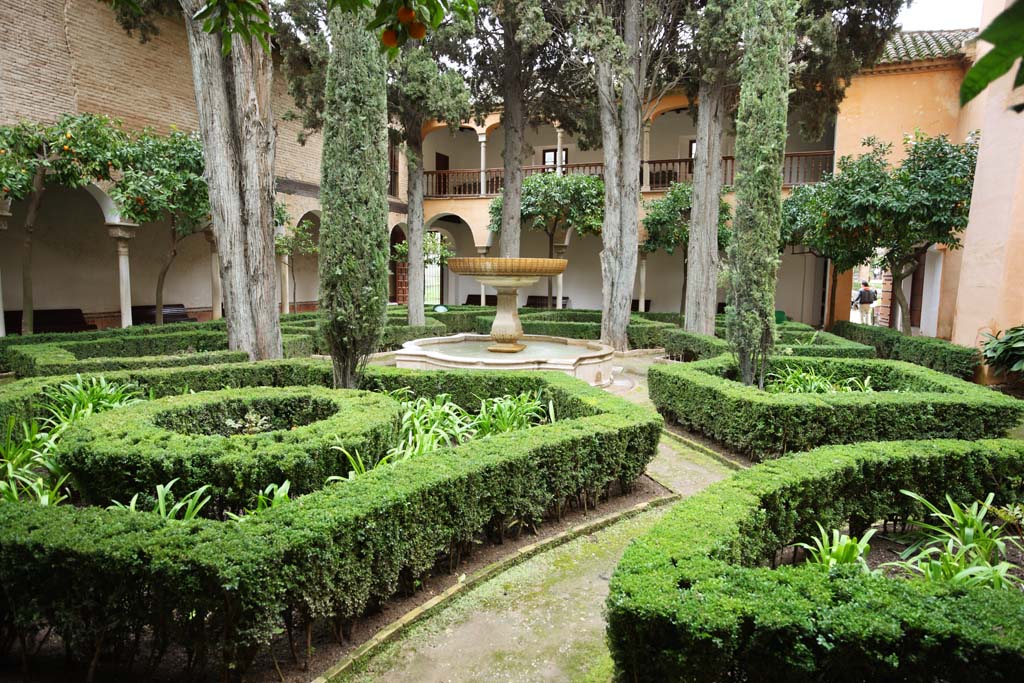 fotografia, materiale, libero il panorama, dipinga, fotografia di scorta,Alhambra Palace Linda Graha patio, , , , 