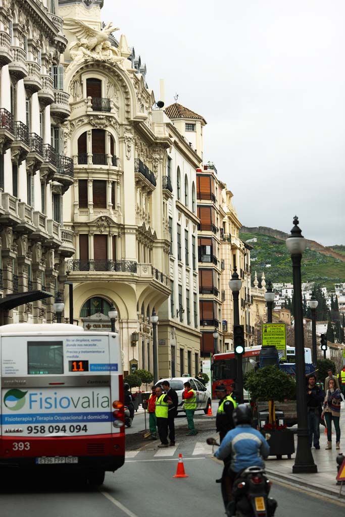 fotografia, materiale, libero il panorama, dipinga, fotografia di scorta,Granada tour citt, , , , 