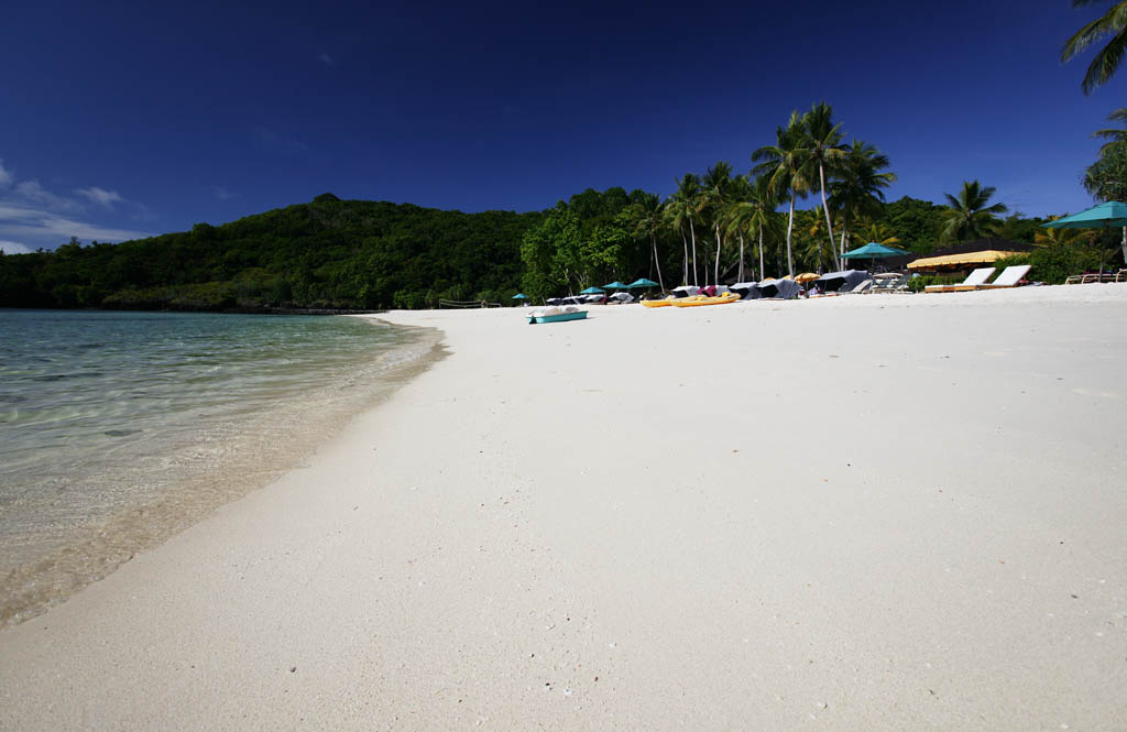 fotografia, materiale, libero il panorama, dipinga, fotografia di scorta,Una spiaggia privata e quieta, onda, spiaggia sabbiosa, parasole, La spiaggia