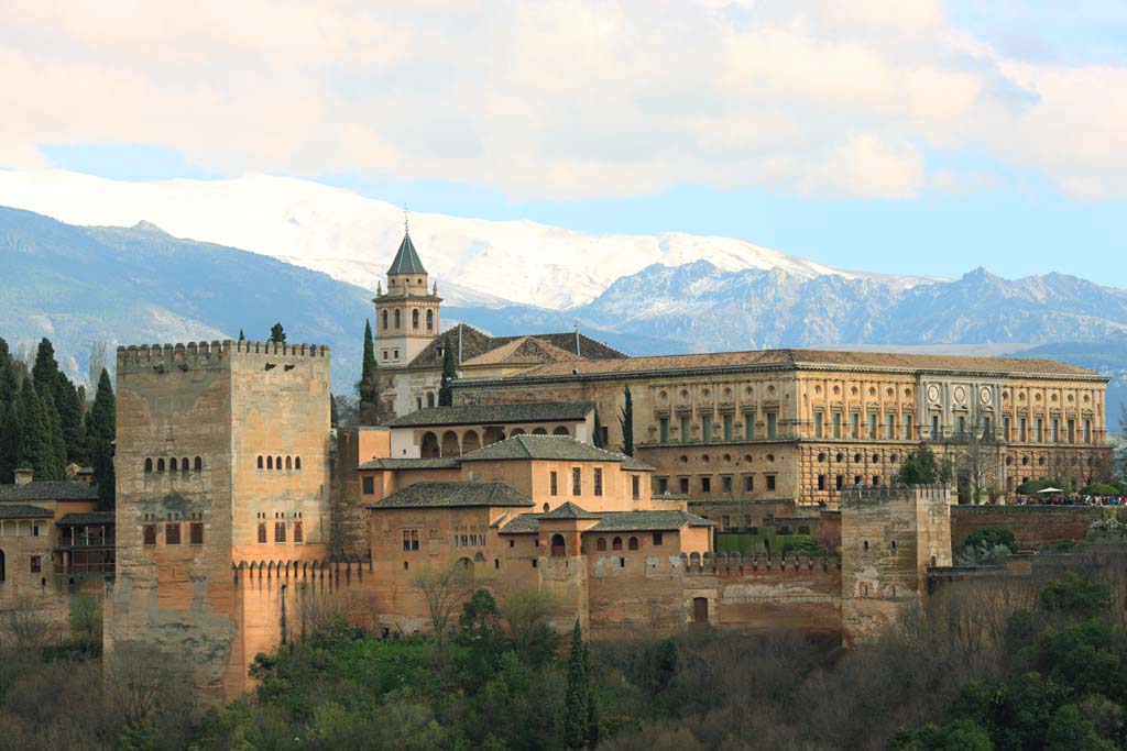 fotografia, material, livra, ajardine, imagine, proveja fotografia,Palcio de Alhambra, , , , 