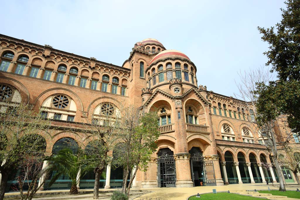 fotografia, materiale, libero il panorama, dipinga, fotografia di scorta,L'Ospedale di Sant Pau, , , , 