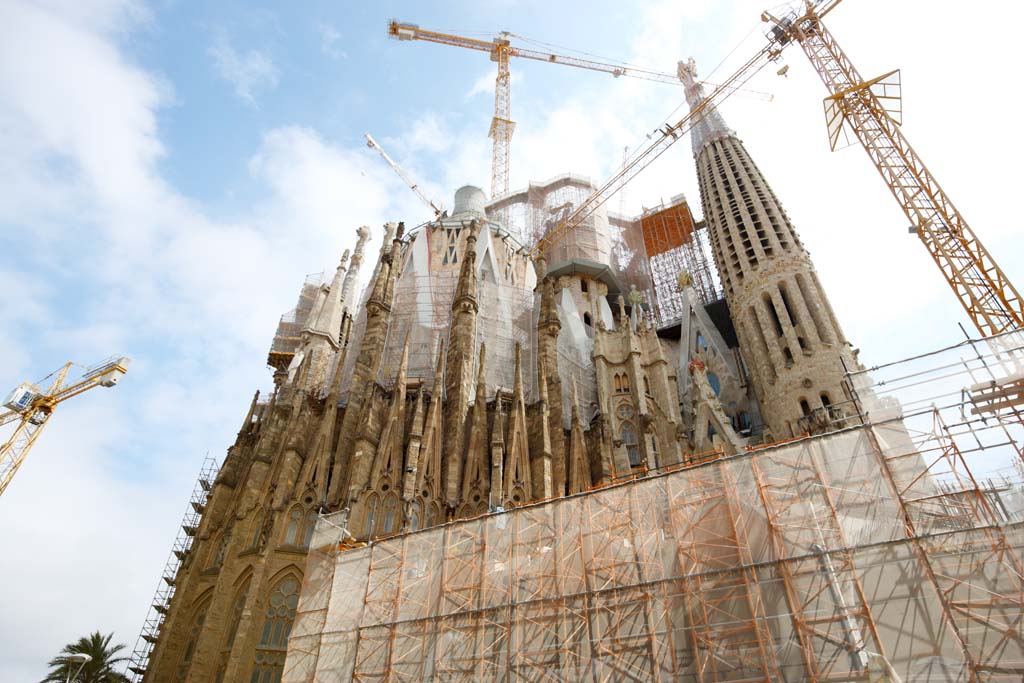 photo,material,free,landscape,picture,stock photo,Creative Commons,The Sagrada Familia, , , , 