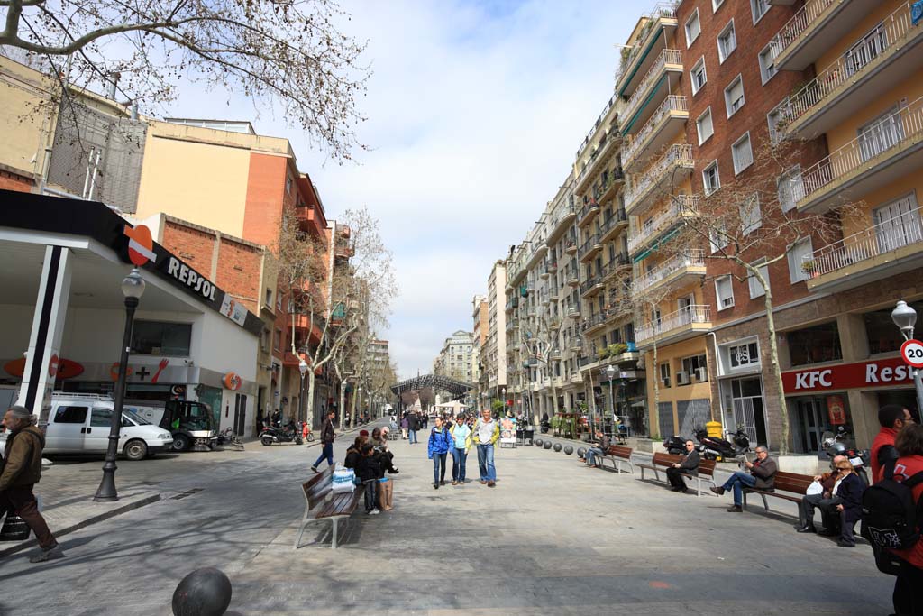 fotografia, materiale, libero il panorama, dipinga, fotografia di scorta,Barcellona, , , , 