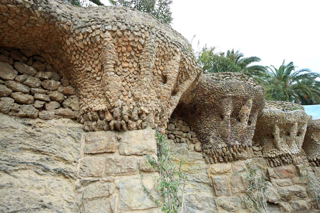 fotografia, materiale, libero il panorama, dipinga, fotografia di scorta,Parco Guell, , , , 