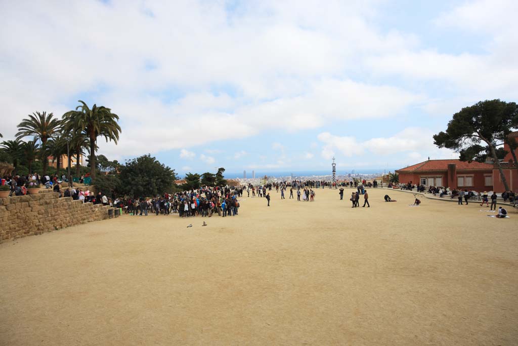 fotografia, materiale, libero il panorama, dipinga, fotografia di scorta,Parco Guell, , , , 