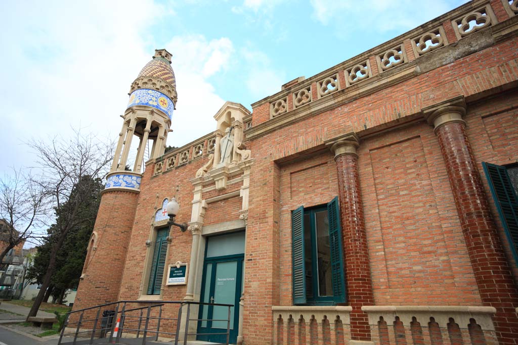 fotografia, material, livra, ajardine, imagine, proveja fotografia,O Hospital Sant Pau, , , , 