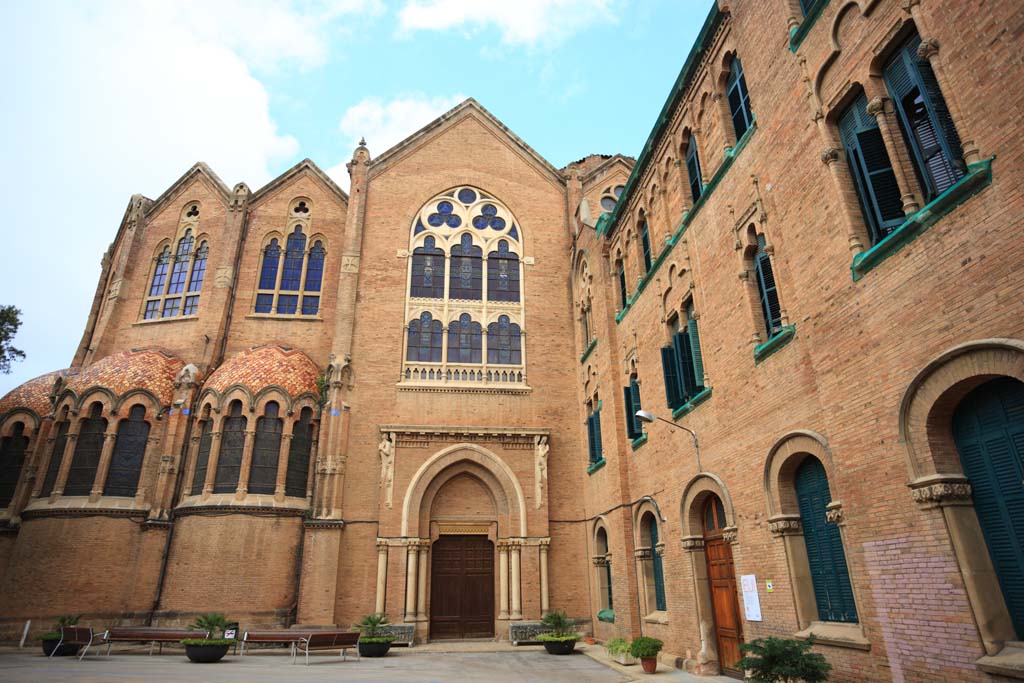 fotografia, materiale, libero il panorama, dipinga, fotografia di scorta,L'Ospedale di Sant Pau, , , , 