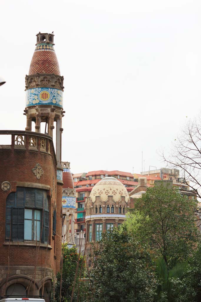 Foto, materiell, befreit, Landschaft, Bild, hat Foto auf Lager,Das Hospital de Sant Pau, , , , 