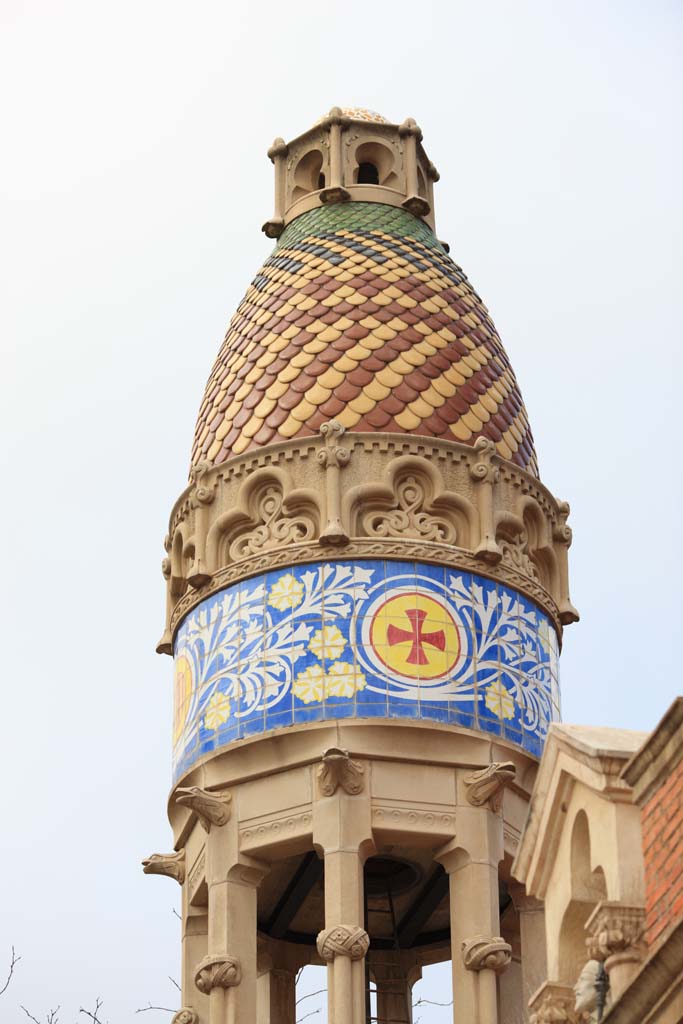 Foto, materiell, befreit, Landschaft, Bild, hat Foto auf Lager,Das Hospital de Sant Pau, , , , 