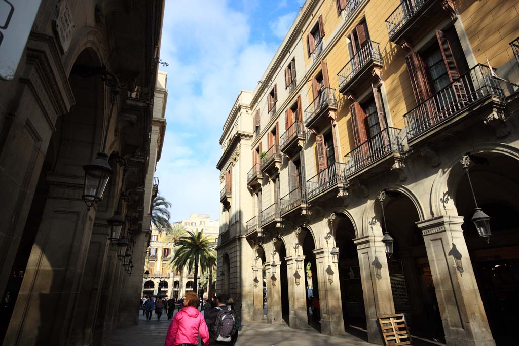 fotografia, materiale, libero il panorama, dipinga, fotografia di scorta,Barcellona, , , , 