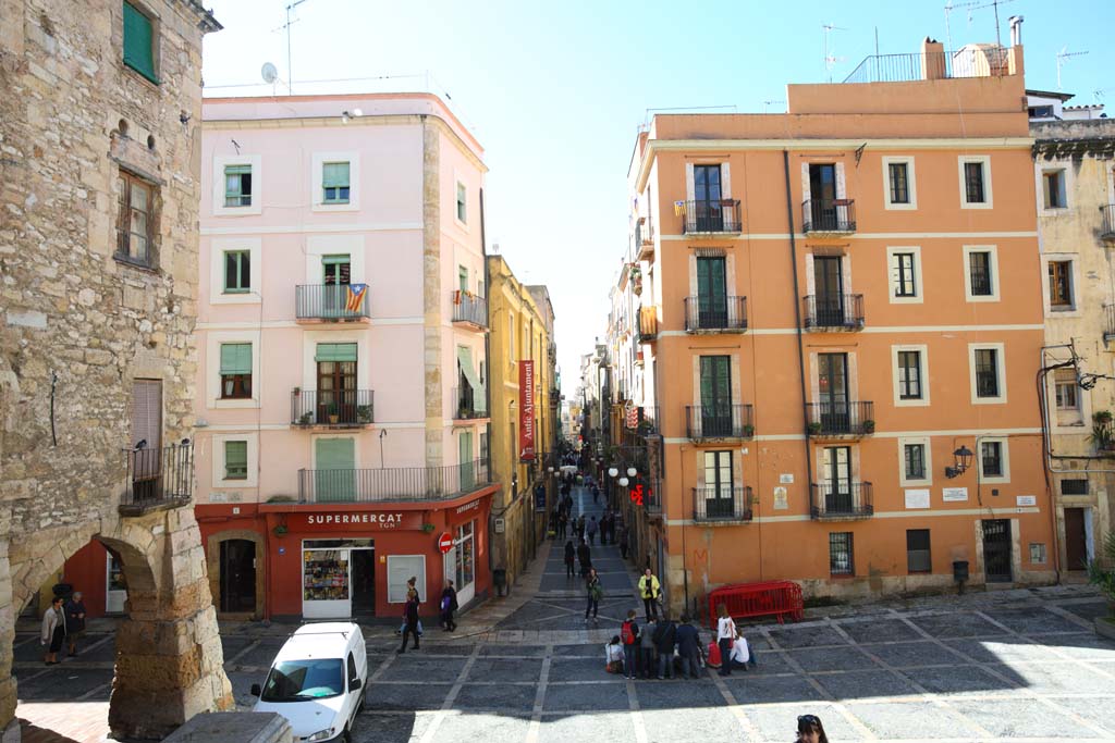 fotografia, materiale, libero il panorama, dipinga, fotografia di scorta,La citt di Tarragona, , , , 