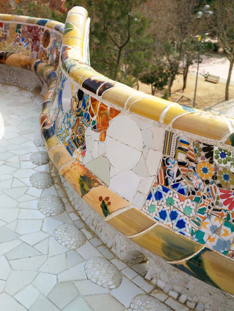 Foto, materiell, befreit, Landschaft, Bild, hat Foto auf Lager,Park Guell, , , , 