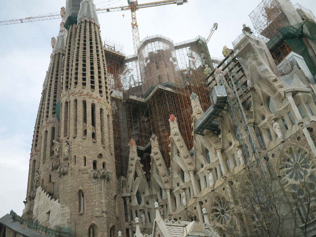 Foto, materiell, befreit, Landschaft, Bild, hat Foto auf Lager,Die Sagrada Familia, , , , 