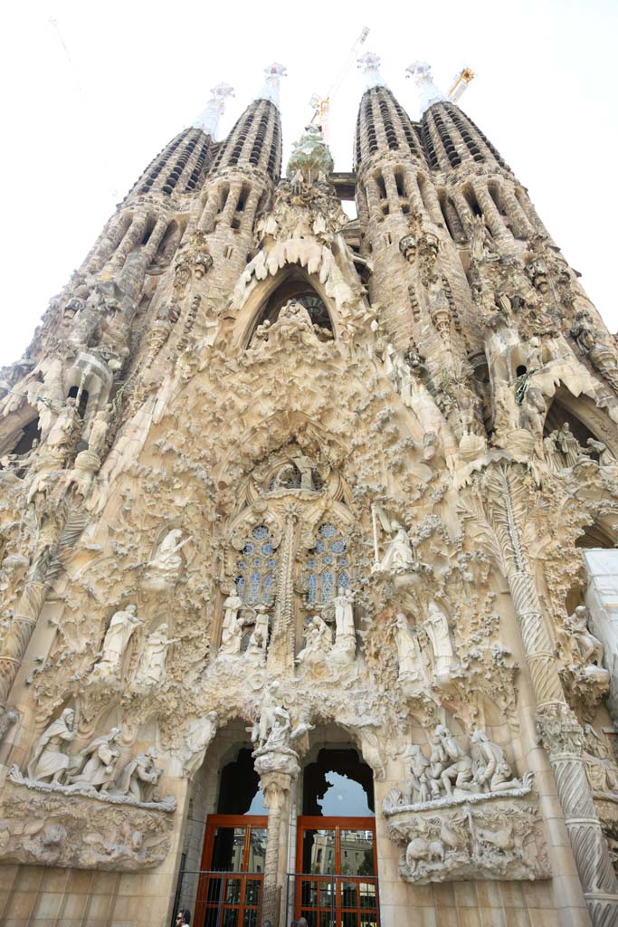 Foto, materieel, vrij, landschap, schilderstuk, bevoorraden foto,De Sagrada Familia!, , , , 