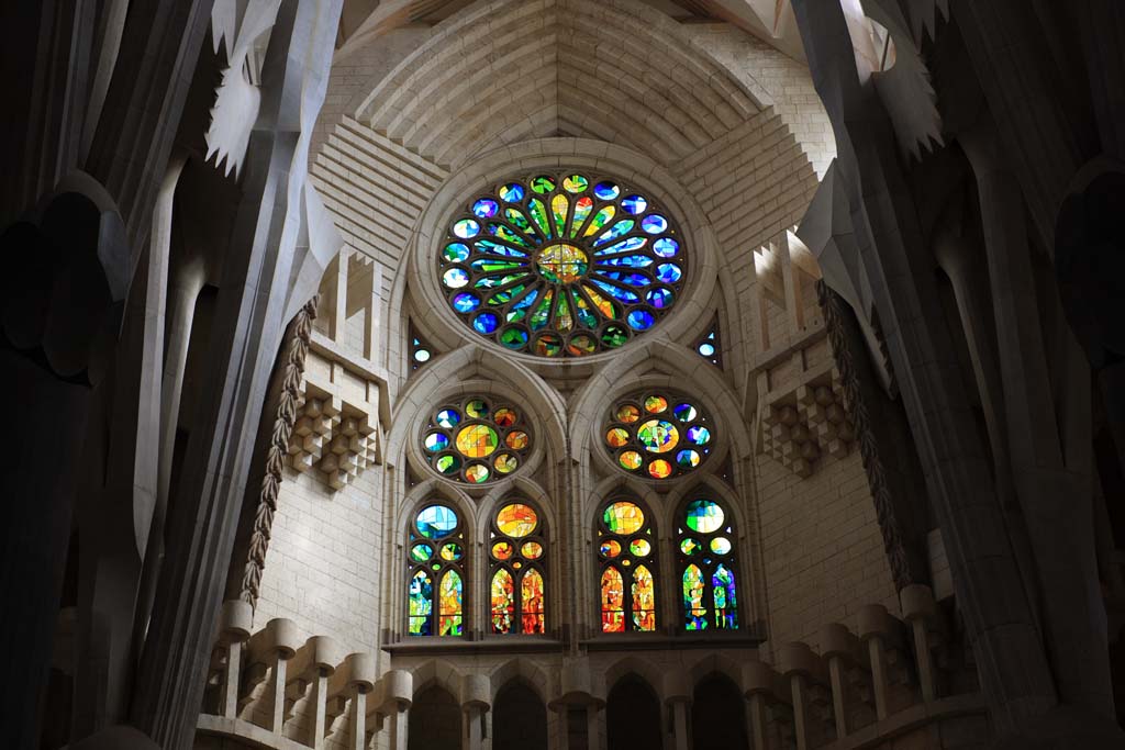 Foto, materieel, vrij, landschap, schilderstuk, bevoorraden foto,De Sagrada Familia!, , , , 