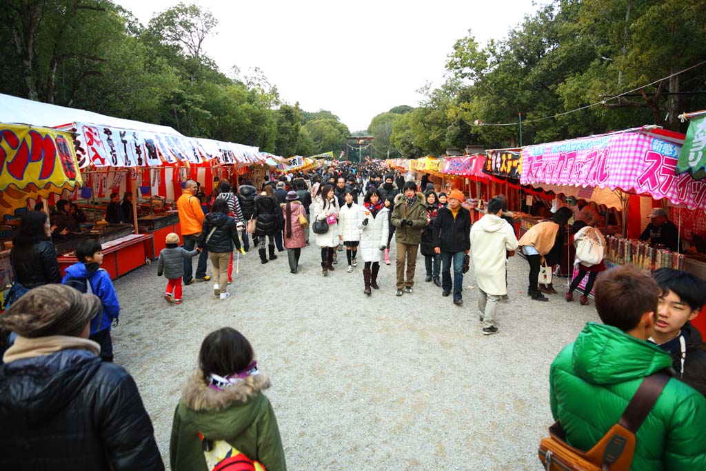 Foto, materieel, vrij, landschap, schilderstuk, bevoorraden foto,Kashihara Jingu Shrine, , , , 