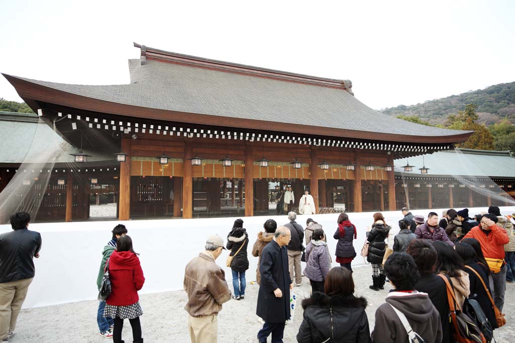 photo,material,free,landscape,picture,stock photo,Creative Commons,Kashihara Jingu Shrine, , , , 