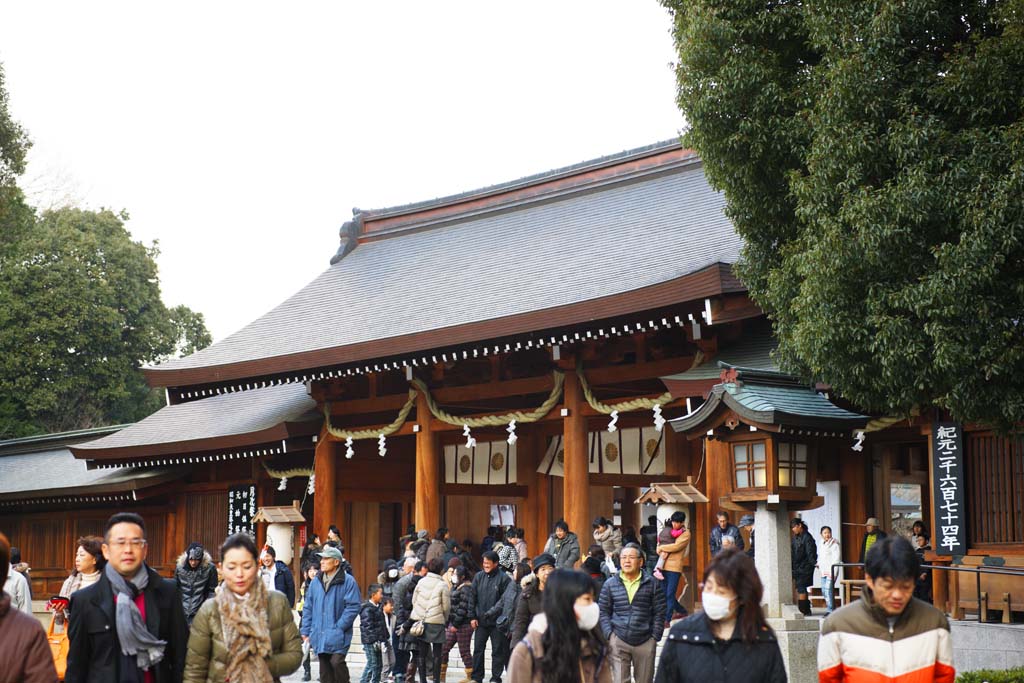 Foto, materieel, vrij, landschap, schilderstuk, bevoorraden foto,Kashihara Jingu Shrine, , , , 