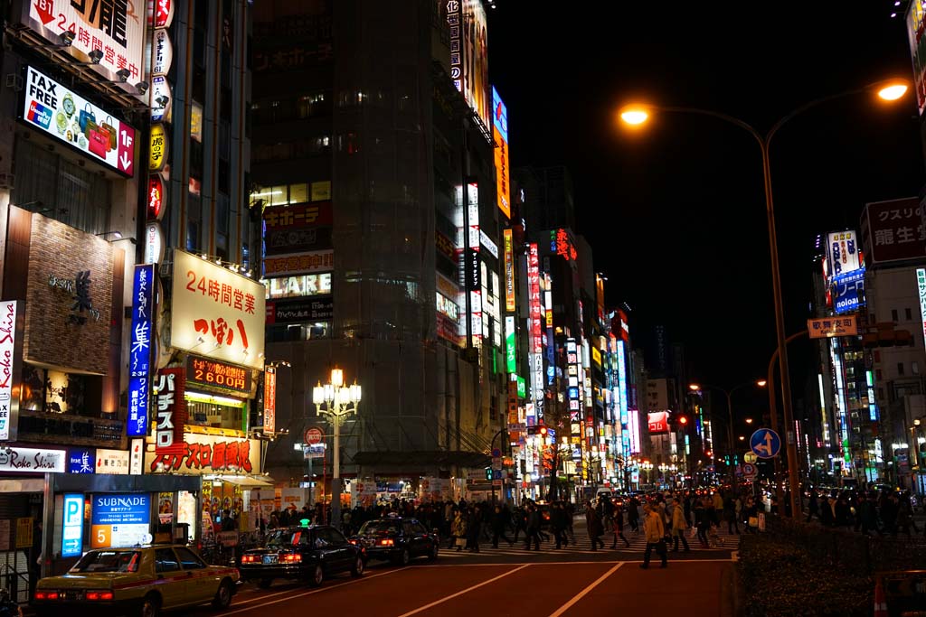 Foto, materieel, vrij, landschap, schilderstuk, bevoorraden foto,Het Kabukicho, , , , 