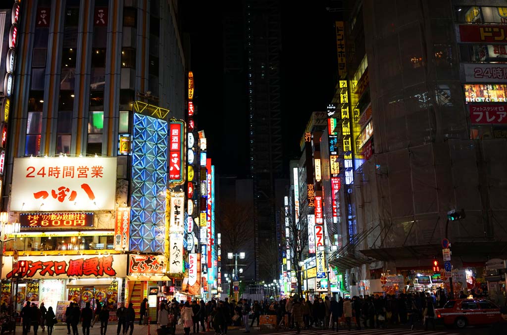 fotografia, materiale, libero il panorama, dipinga, fotografia di scorta,Il Kabukicho, , , , 