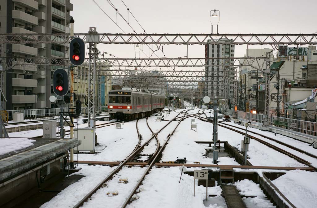 fotografia, materiale, libero il panorama, dipinga, fotografia di scorta,Stazione di Kamata, , , , 