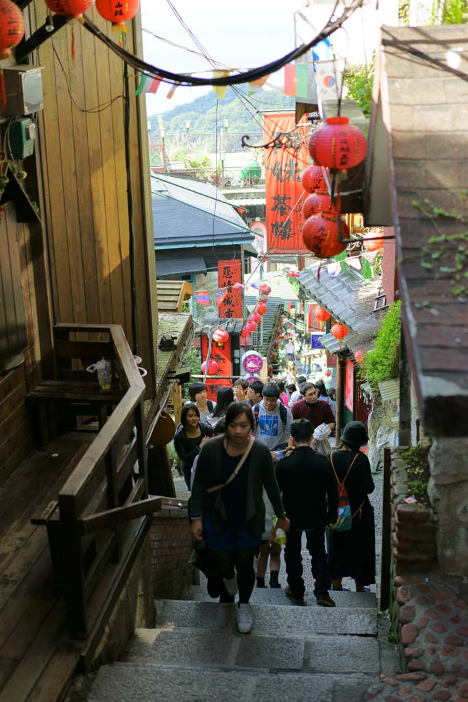 fotografia, materiale, libero il panorama, dipinga, fotografia di scorta,Jiufen, , , , 