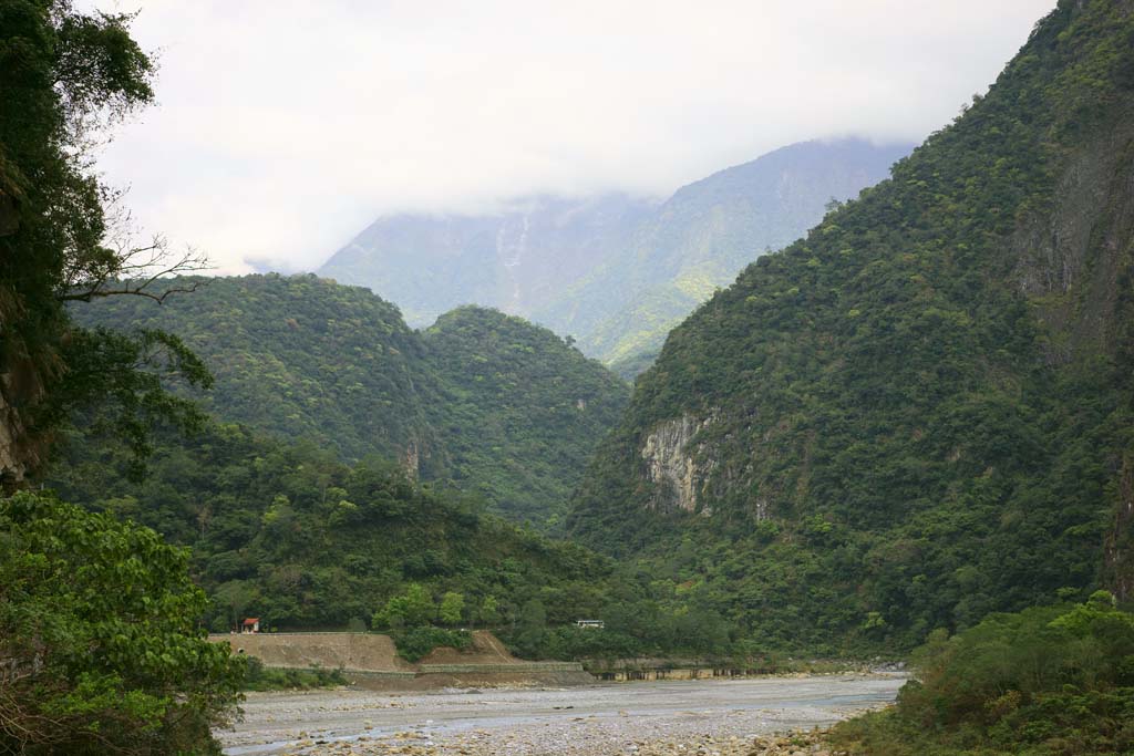 Foto, materieel, vrij, landschap, schilderstuk, bevoorraden foto,Taroko Gorge, , , , 