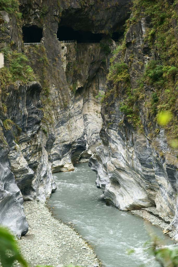 Foto, materieel, vrij, landschap, schilderstuk, bevoorraden foto,Taroko Gorge, , , , 