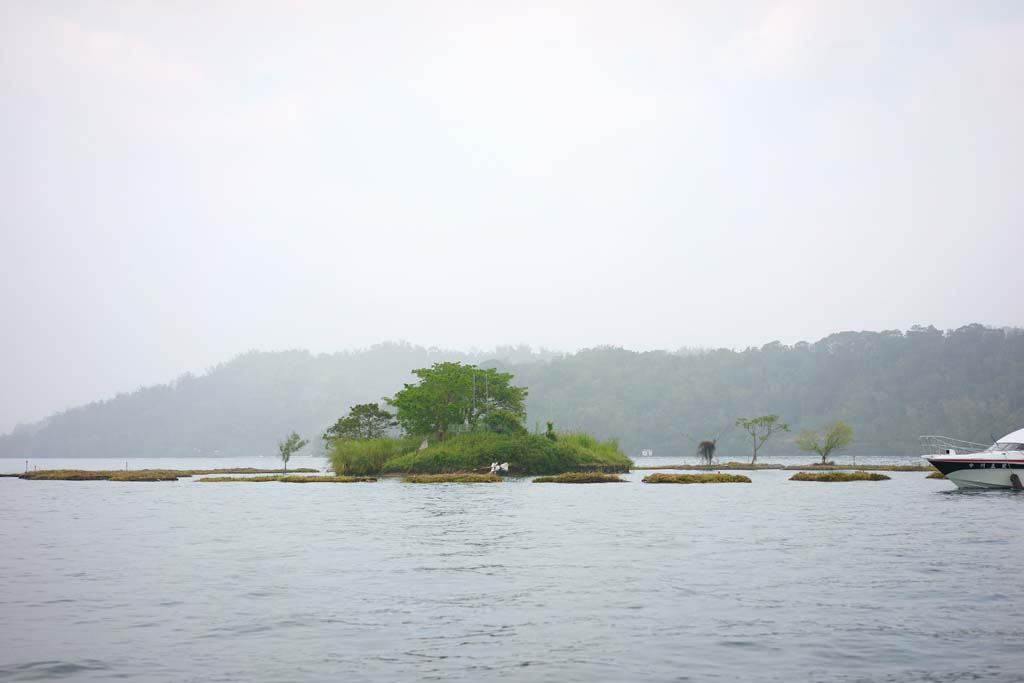 Foto, materiell, befreit, Landschaft, Bild, hat Foto auf Lager,Sun Moon Lake La Island, , , , 