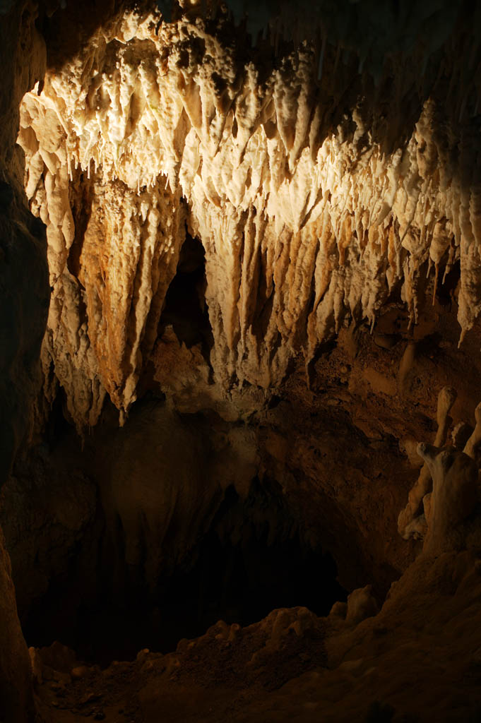 Foto, materieel, vrij, landschap, schilderstuk, bevoorraden foto,Ishigaki-jima Eiland stalactite grot, Kalkpegel grot, Kalkpegel, Kalksteen, Grot