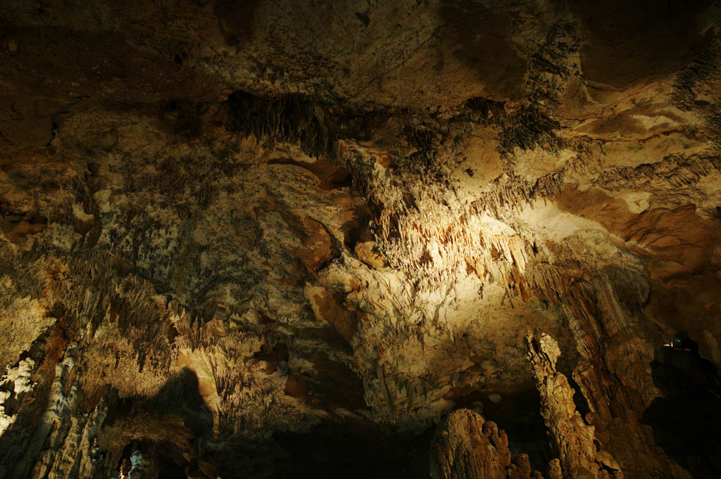 Foto, materieel, vrij, landschap, schilderstuk, bevoorraden foto,Ishigaki-jima Eiland stalactite grot, Kalkpegel grot, Kalkpegel, Kalksteen, Grot