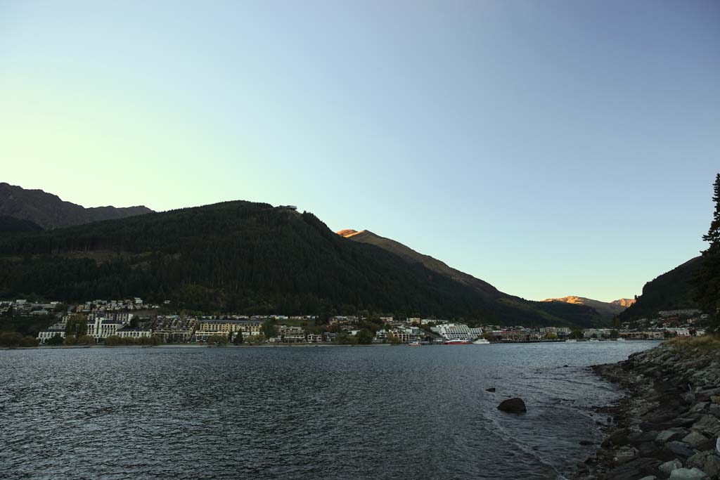 fotografia, materiale, libero il panorama, dipinga, fotografia di scorta,Il lago di Wakatipu, , , , 