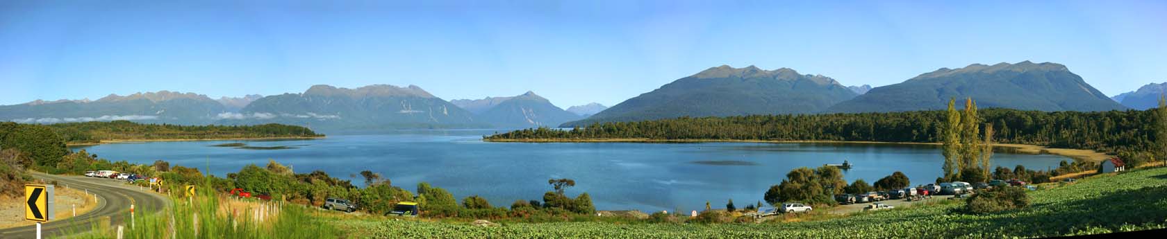 Foto, materiell, befreit, Landschaft, Bild, hat Foto auf Lager,Lake Te Anau, , , , 