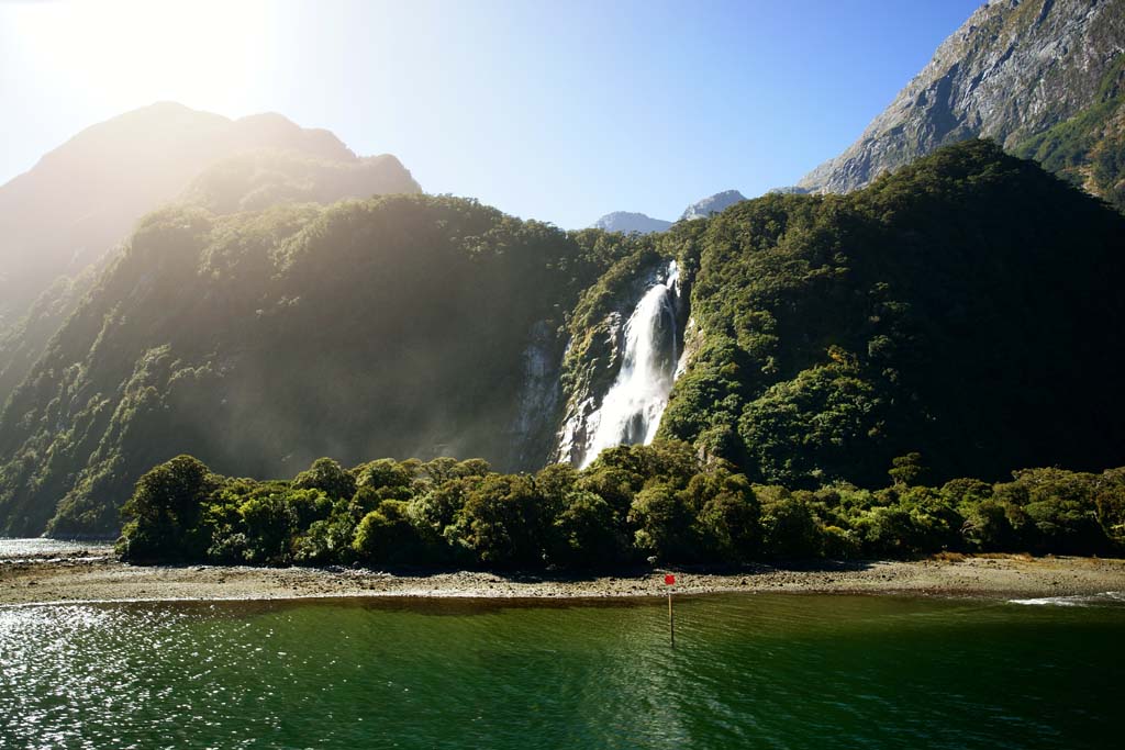 Foto, materiell, befreit, Landschaft, Bild, hat Foto auf Lager,Milford Sound, , , , 