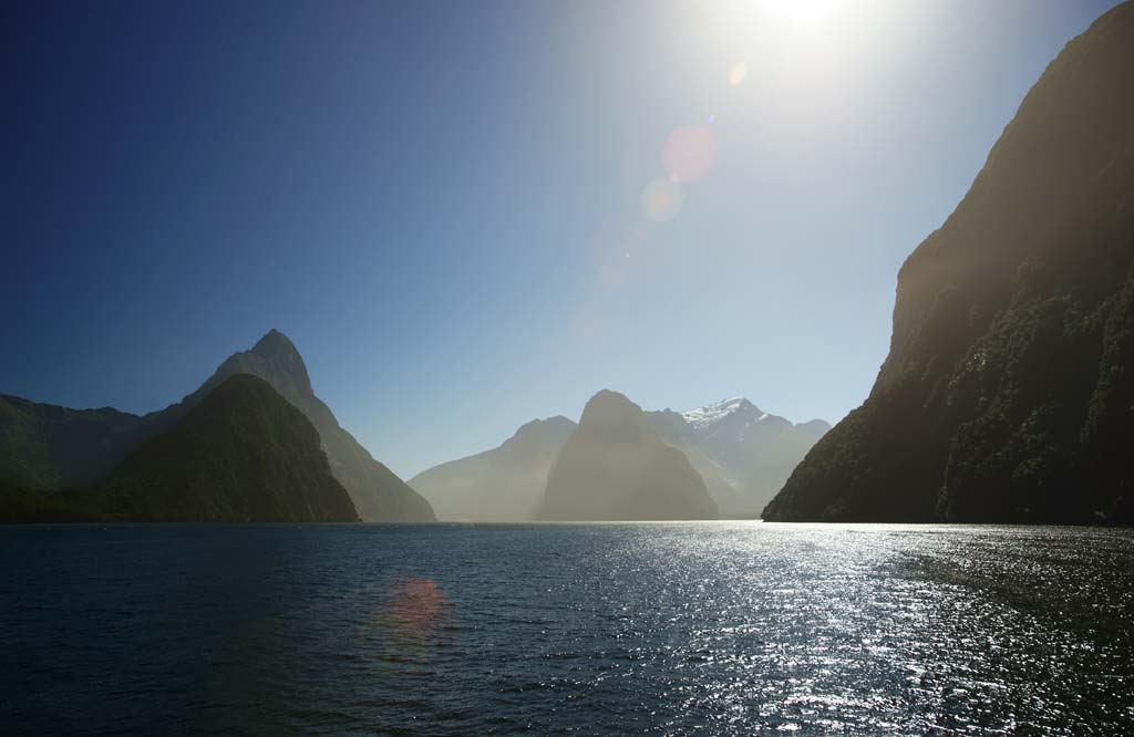 Foto, materiell, befreit, Landschaft, Bild, hat Foto auf Lager,Milford Sound, , , , 