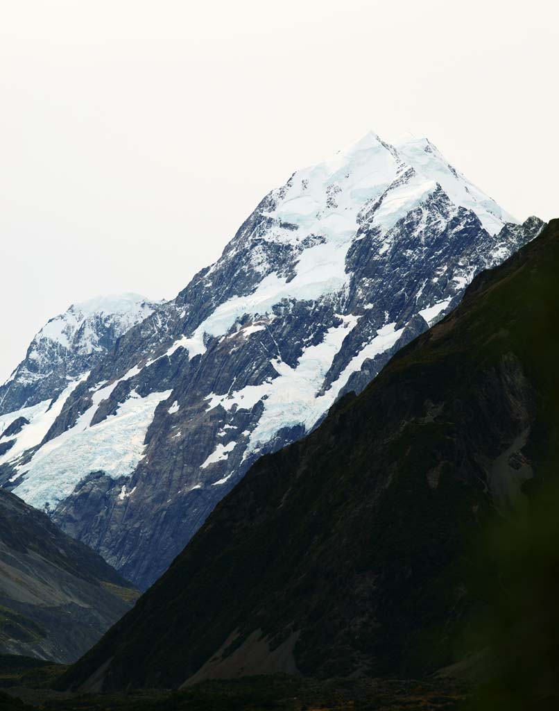 Foto, materieel, vrij, landschap, schilderstuk, bevoorraden foto,Mount Cook, , , , 