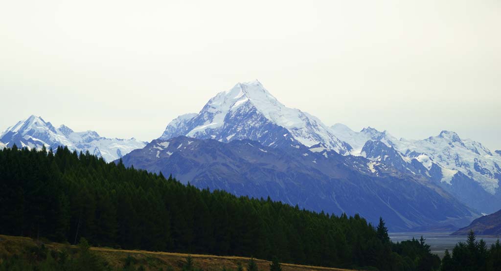 Foto, materieel, vrij, landschap, schilderstuk, bevoorraden foto,Mount Cook, , , , 