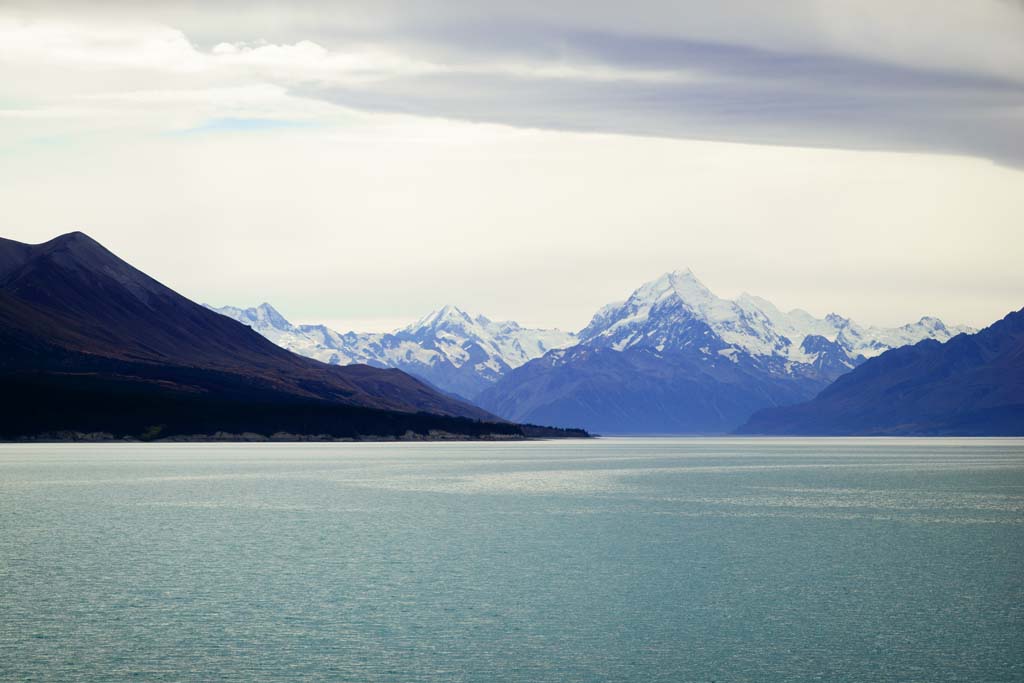 Foto, materieel, vrij, landschap, schilderstuk, bevoorraden foto,Mount Cook, , , , 