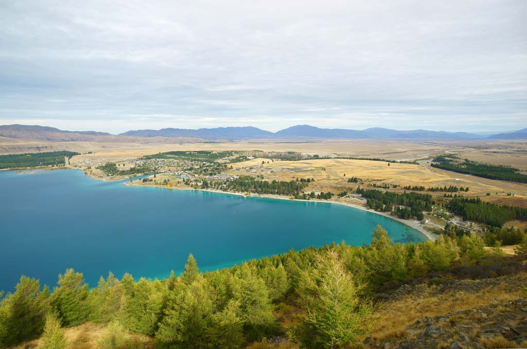 Foto, materiell, befreit, Landschaft, Bild, hat Foto auf Lager,Lake Tekapo, , , , 