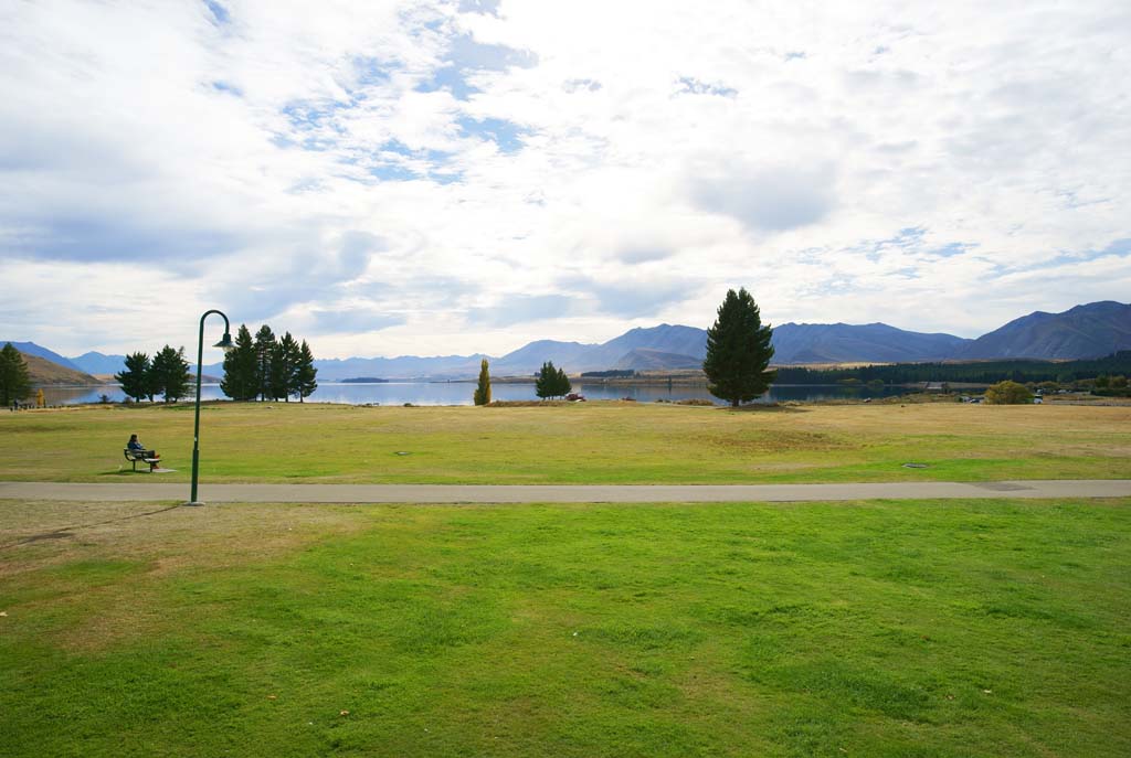 Foto, materiell, befreit, Landschaft, Bild, hat Foto auf Lager,Lake Tekapo, , , , 