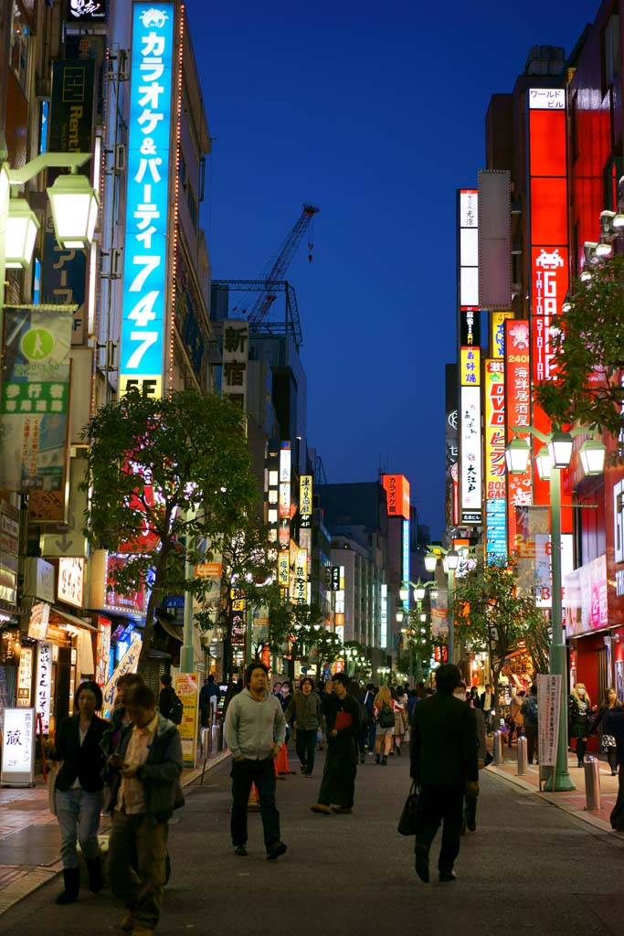 fotografia, materiale, libero il panorama, dipinga, fotografia di scorta,Shinjuku, , , , 